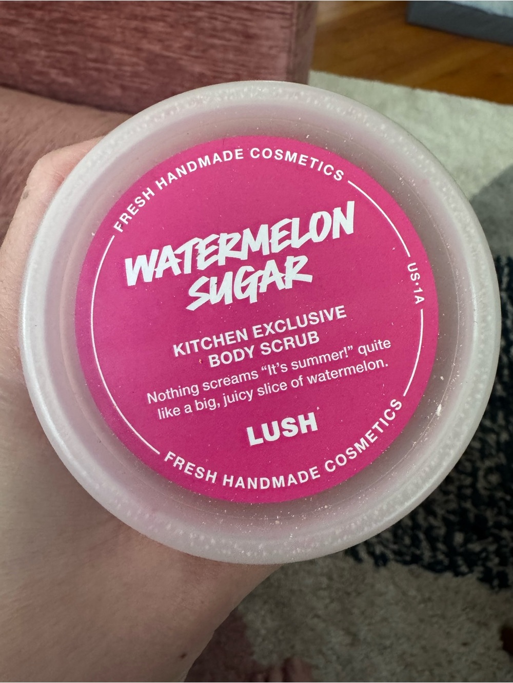 Lush Kitchen NEW Watermelon Sugar Body Scrub - Picture 2 of 5